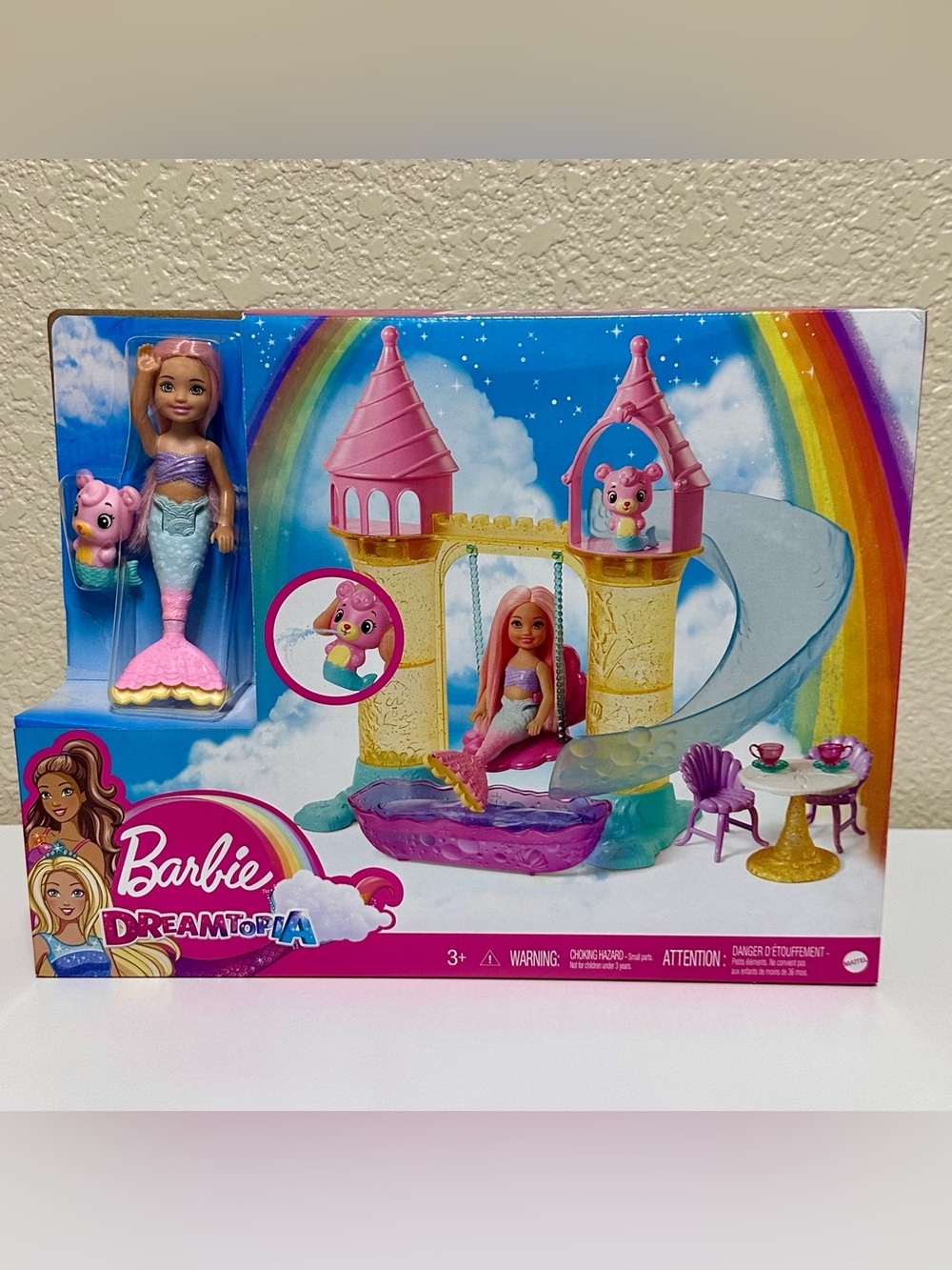 NEW✨ Barbie Dreamtopia Chelsea Mermaid Doll Playset